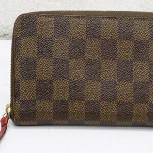 Louis Vuitton Damier Ebene Clemence Wallet